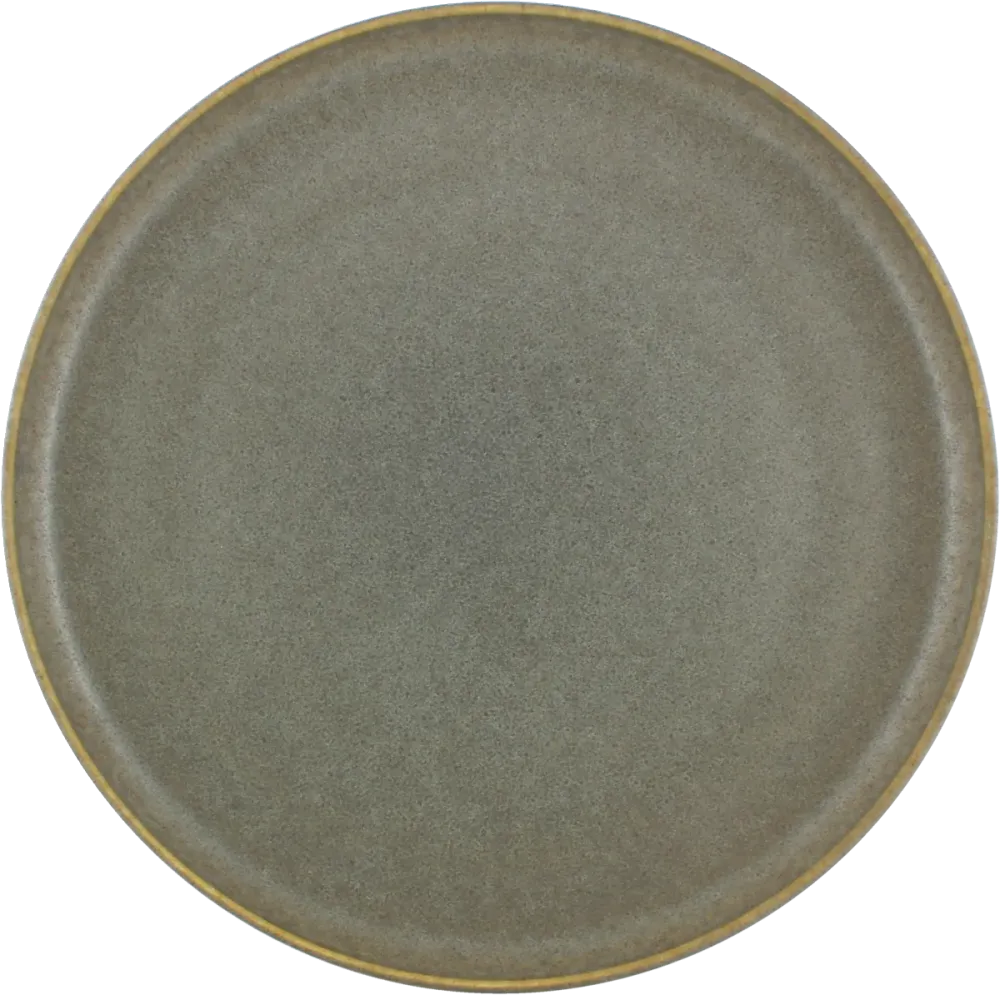 Plate flat round coupe smoke 27cm