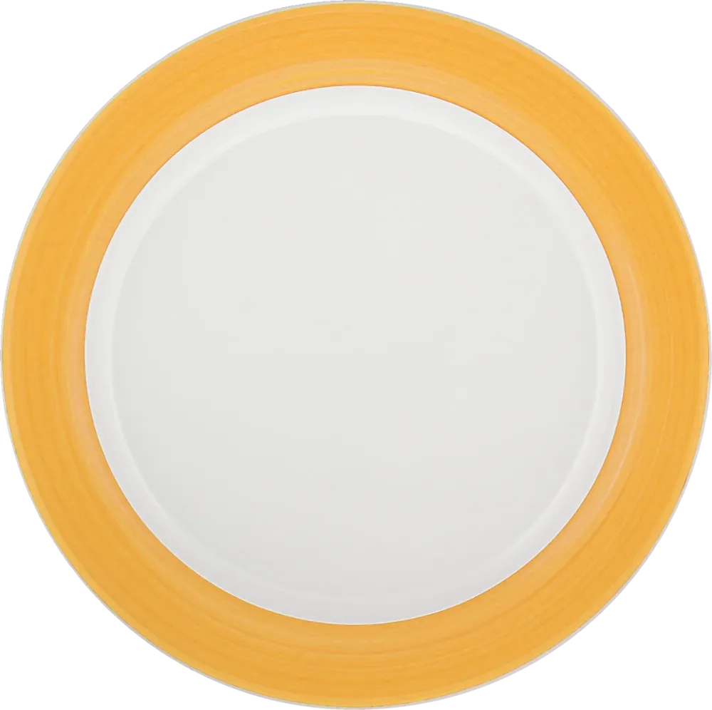 Plate flat round rim 20cm