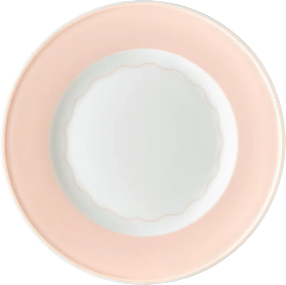 Plate flat round rim 26cm