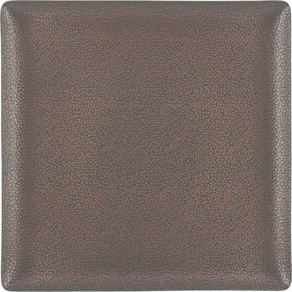 Plate flat square coupe 20x20cm