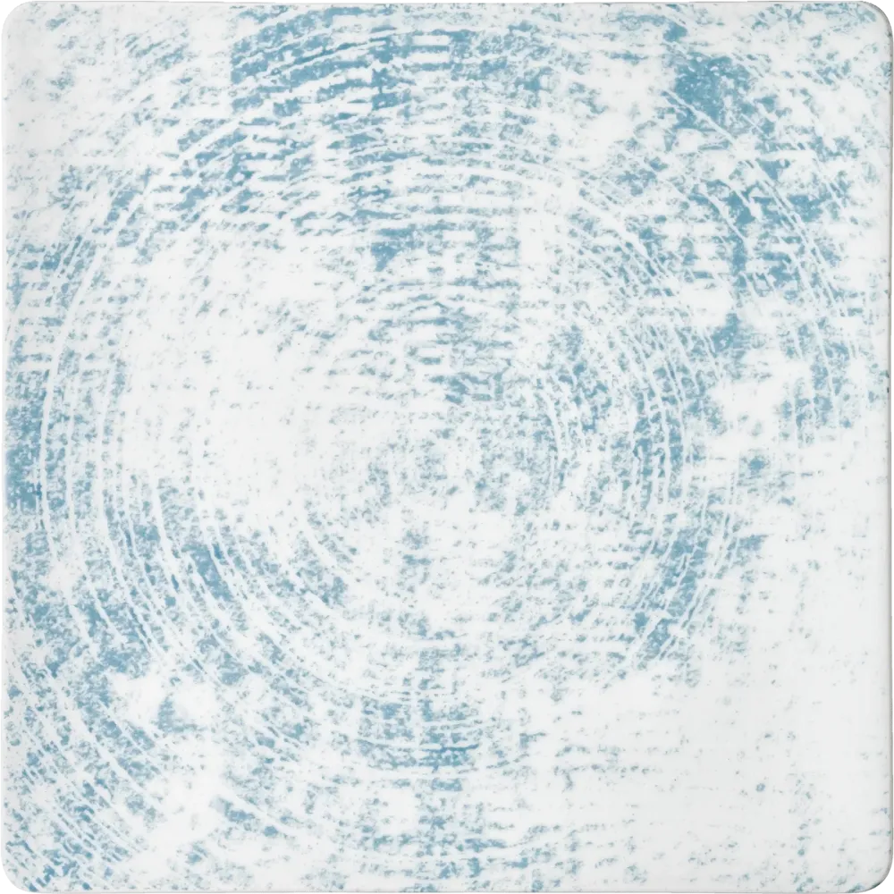 Plate flat square coupe 27cm