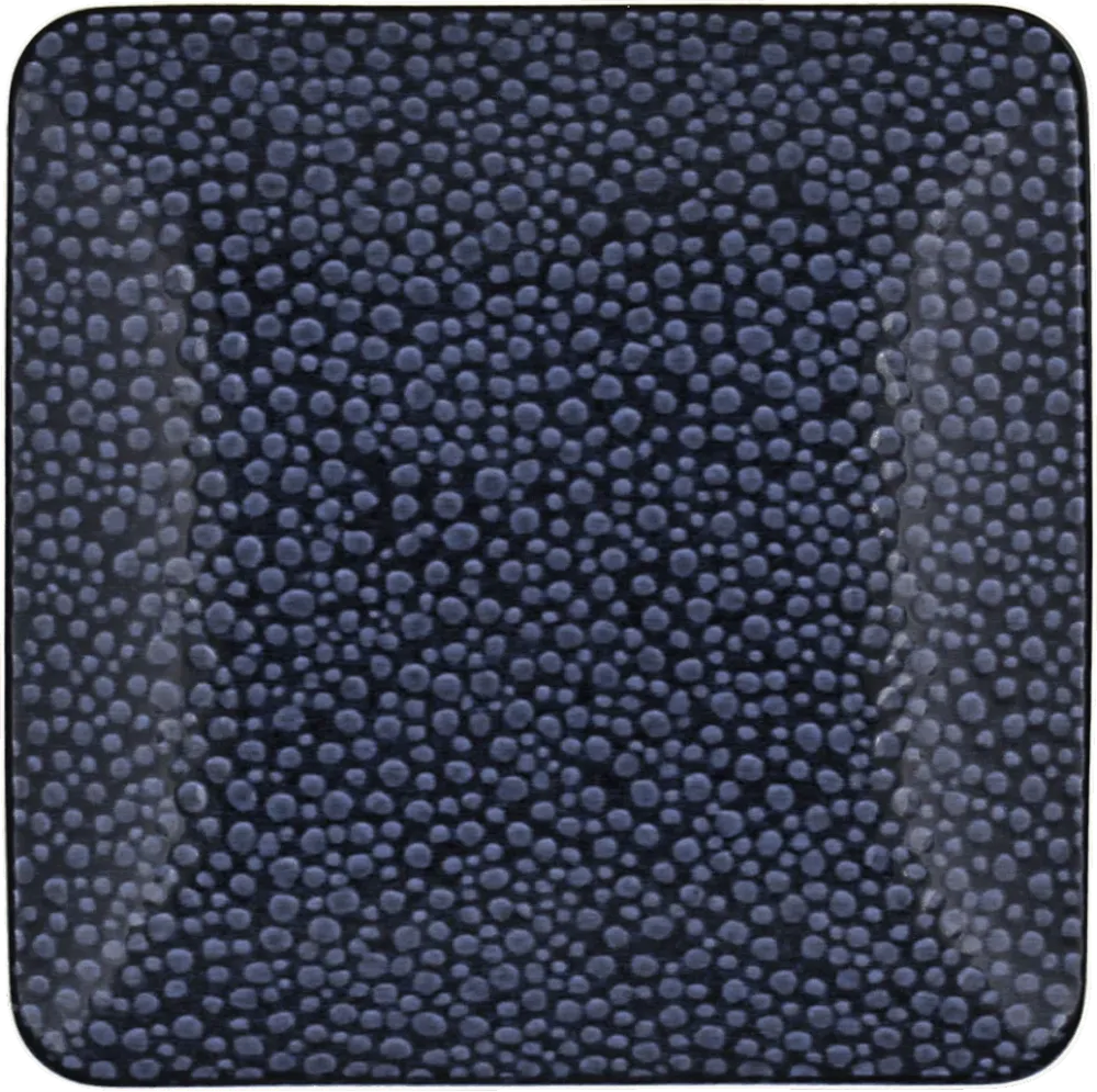 Plate flat square coupe 9x9cm