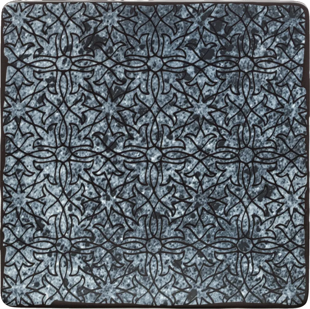Plate half-deep square coupe 24cm