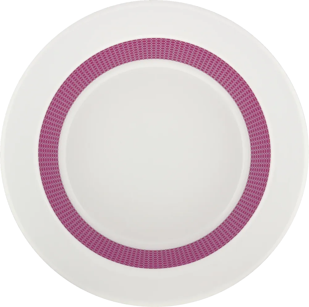 Plate special deep round rim 23cm