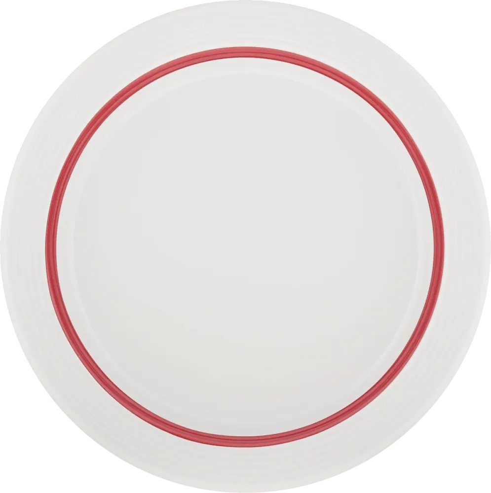 Plate special half-deep rim embossed 24cm