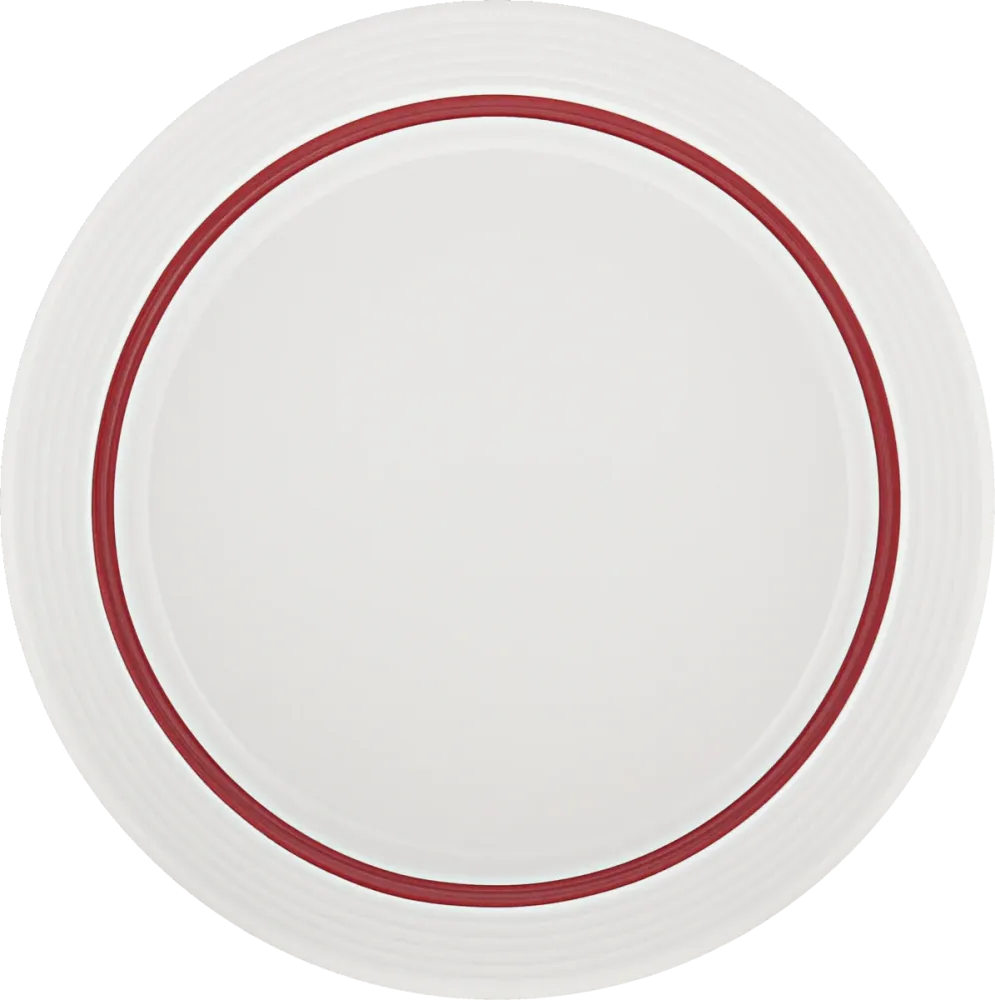 Plate special half-deep rim embossed 24cm
