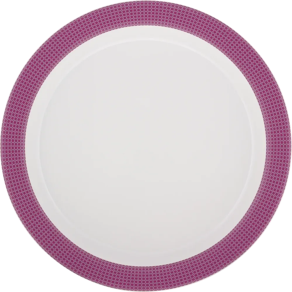 Plate special half-deep round rim 25cm