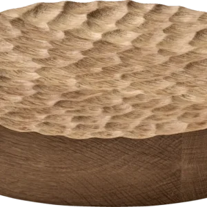 Plateau round oak 32cm