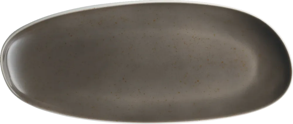 Platter asymmetric coupe 33x14cm