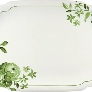 Platter oval coupe embossed 36x24cm