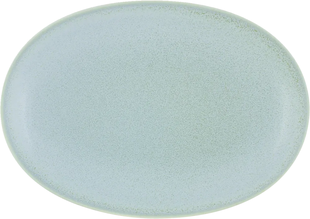 Platter oval coupe frost 32x24cm