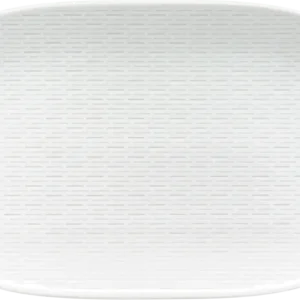 Platter oval coupe structure 37x22cm