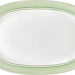Platter oval rim 29x20cm