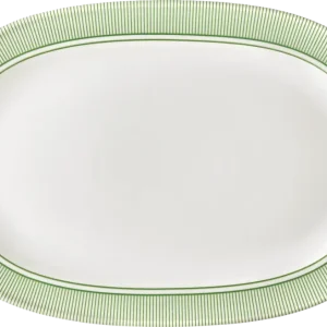 Platter oval rim 38x26cm