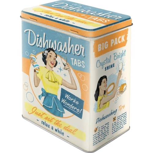 Plåtburk Dishwasher tabs 3L