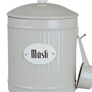 Plåtburk Hugo Musli Beige