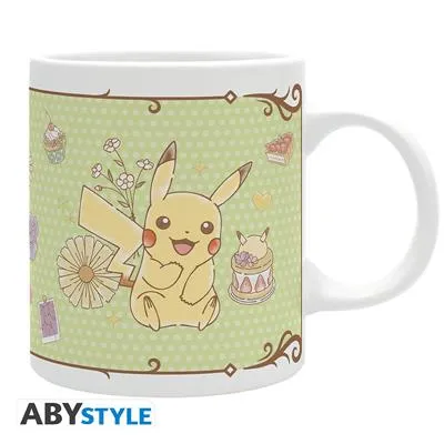 Pokémon Mugg - 320 ml - Pikachu och Eevee - Pokémon Café