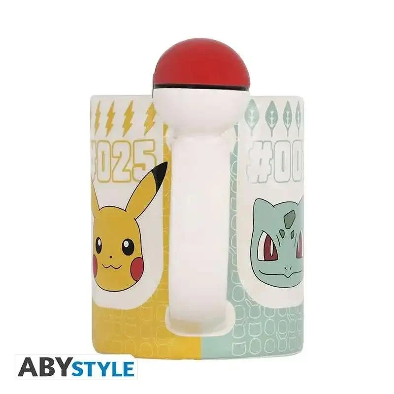 Pokémon Pokéball Mugg med 3D Handtag