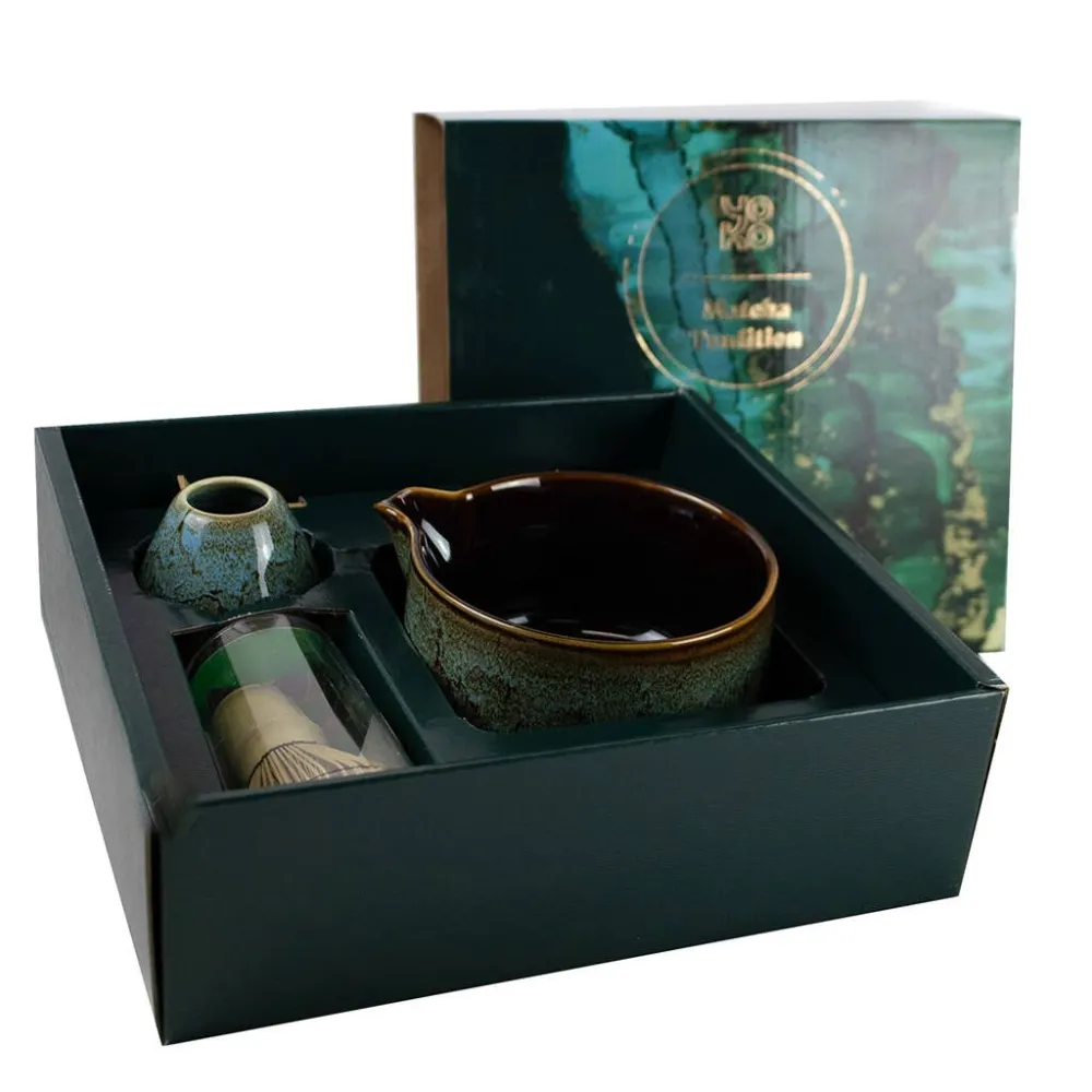 Presentförpackning Traditionellt Matcha-set