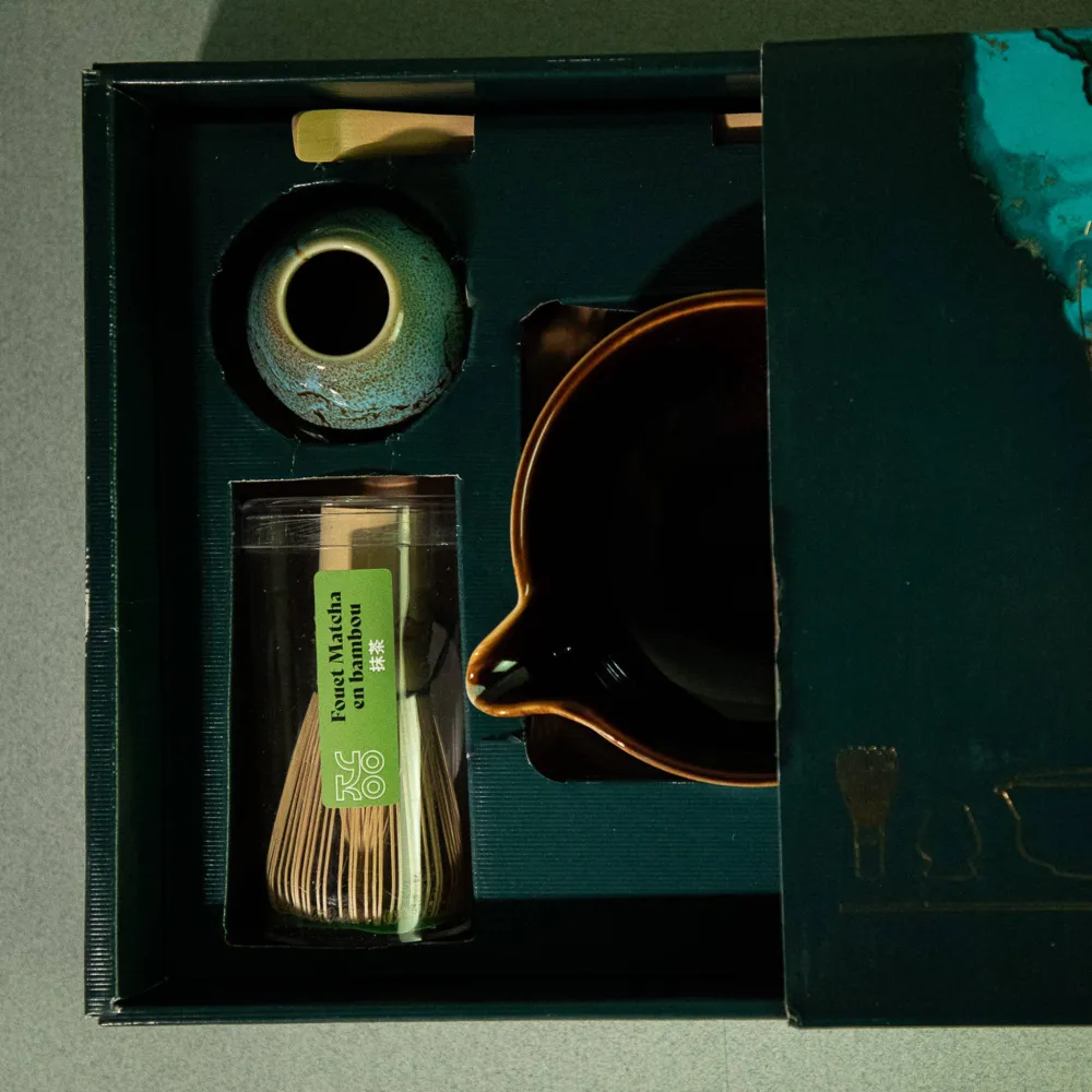 Presentförpackning Traditionellt Matcha-set
