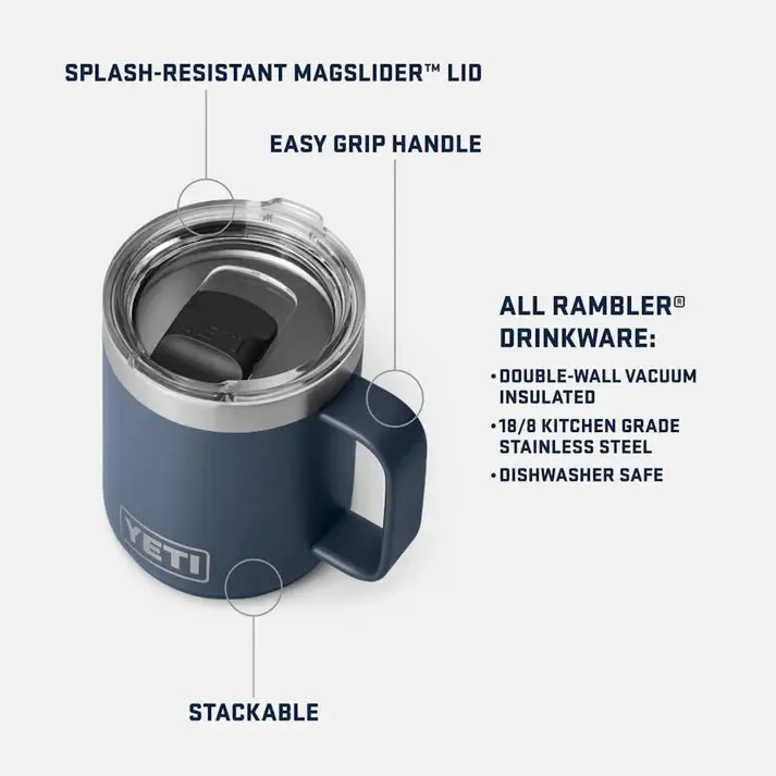 Rambler Mugg 295ml - Vit