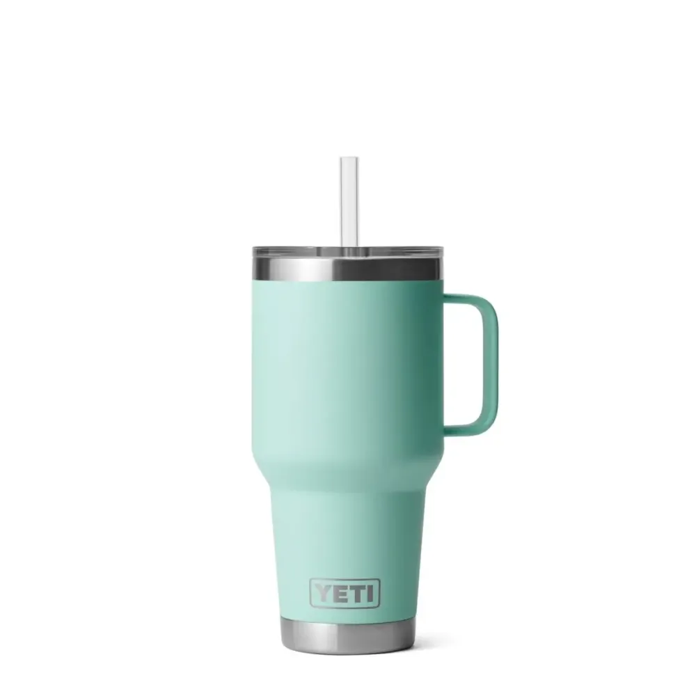 Rambler Straw Mugg 1L - Turkos