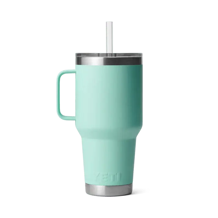 Rambler Straw Mugg 1L - Turkos