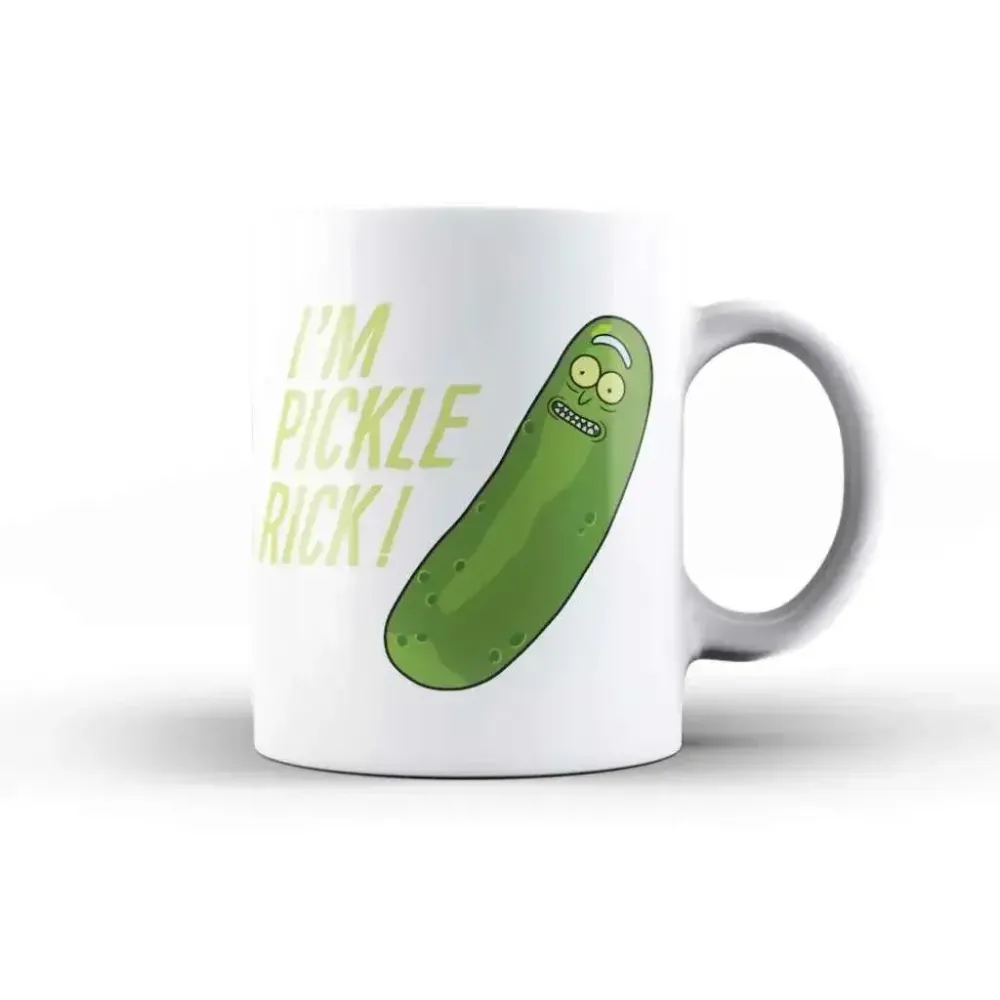 Rick and Morty Pickle Mug - Rolig Kaffe Mugg
