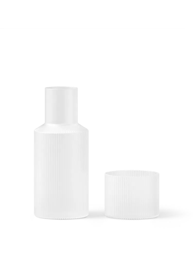 Ripple Carafe Set - Small - Frosted