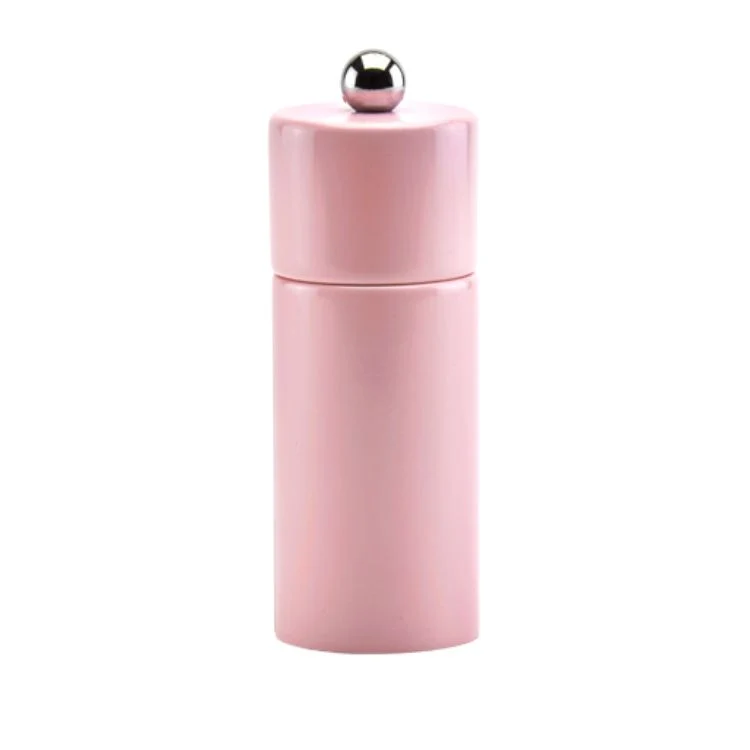 Rosa minikolumn salt- eller pepparkvarn