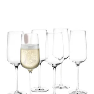 Rosendahl Holmegaard - Bouquet Champagneglas 29 cl klar - 6 st.