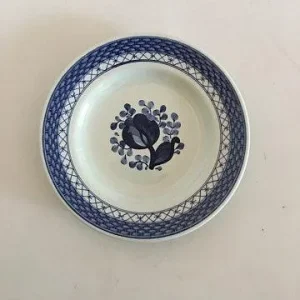 Royal Copenhagen / Aluminia Blå Tranquebar Tallerken No. 944