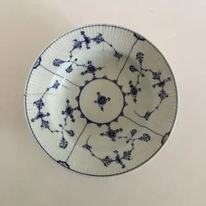 Royal Copenhagen Antik Musselmalet Riflet Dyb Tallerken