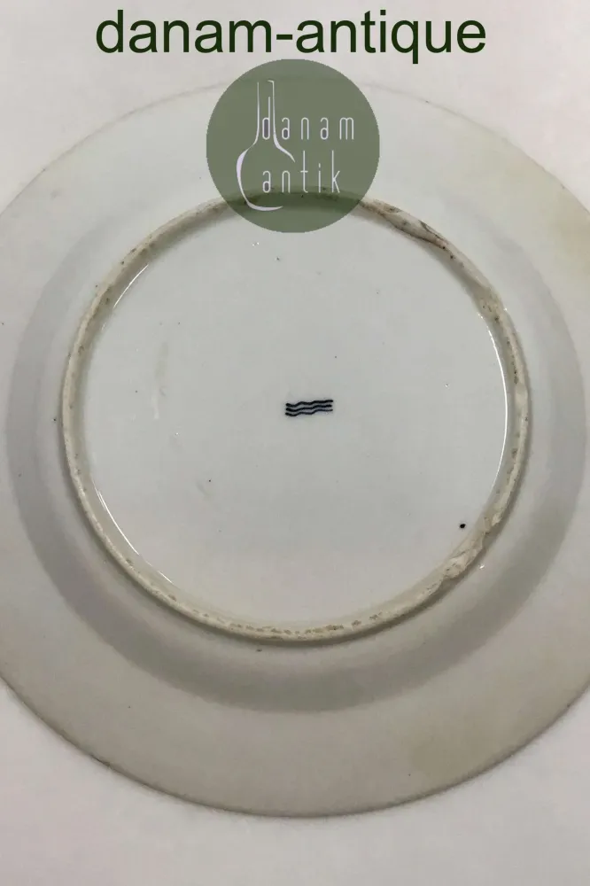 Royal Copenhagen Antik Musselmalet Riflet Tallerken