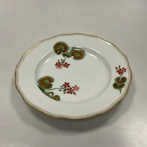 Royal Copenhagen Art Nouveau Stel No. 225 Pelargonoe Spisetallerken No. 2029
