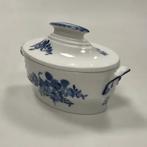 Royal Copenhagen Blå Blomst Flettet Oval Sukkerskål No. 8077