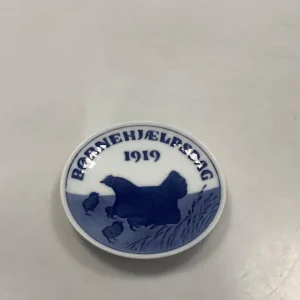 Royal Copenhagen Børnehjælpsdags Platte fra 1919