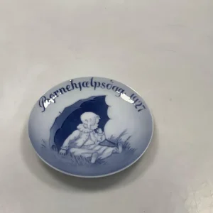 Royal Copenhagen Børnehjælpsdags Platte fra 1927