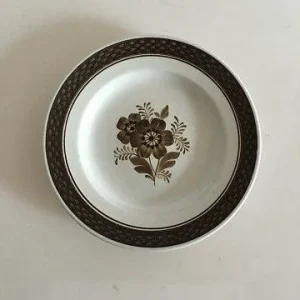 Royal Copenhagen Brun Tranquebar Kage Tallerken No 1842