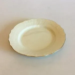 Royal Copenhagen Creme Svejfet med Guld (Stel 1235) Kagetallerken No 1626