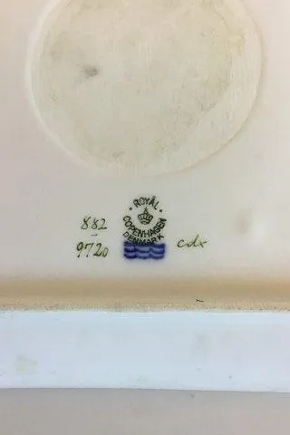 Royal Copenhagen Dybbøl Firkantet fad No 9720