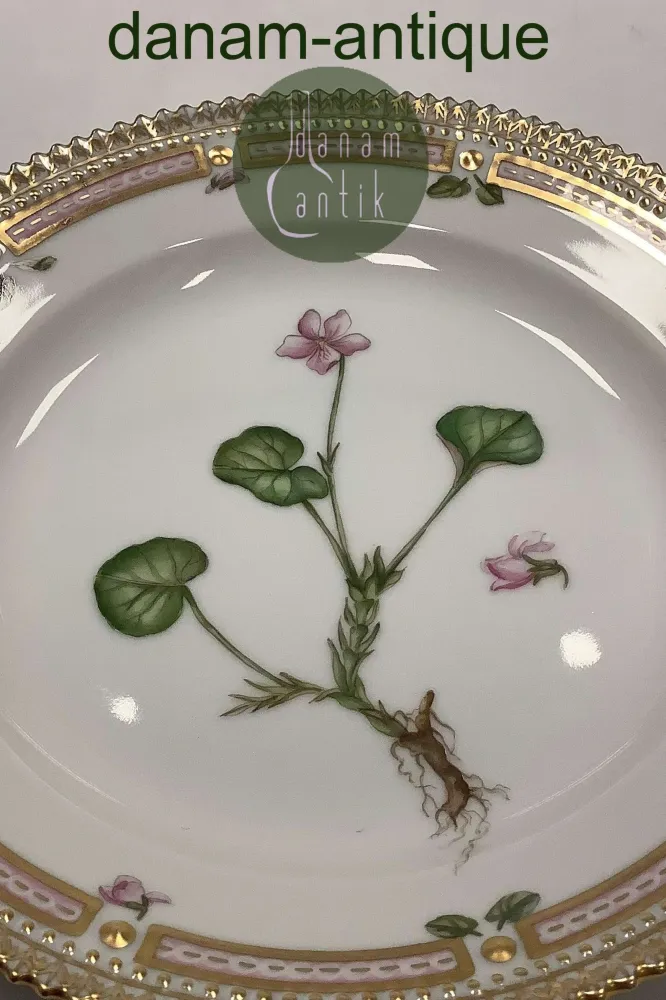 Royal Copenhagen Flora Danica Salat Tallerken No 20 / 3573
