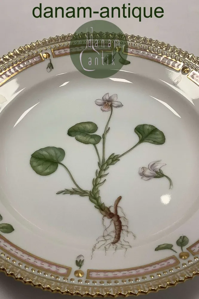 Royal Copenhagen Flora Danica Salat Tallerken No 20 / 3573