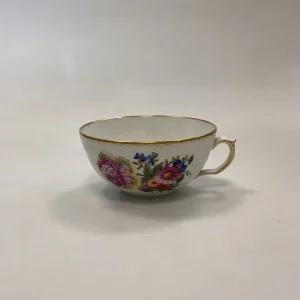 Royal Copenhagen Fuld Saksisk Blomst Tekop No. 1551