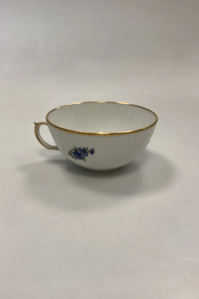 Royal Copenhagen Fuld Saksisk Blomst Tekop No. 1551