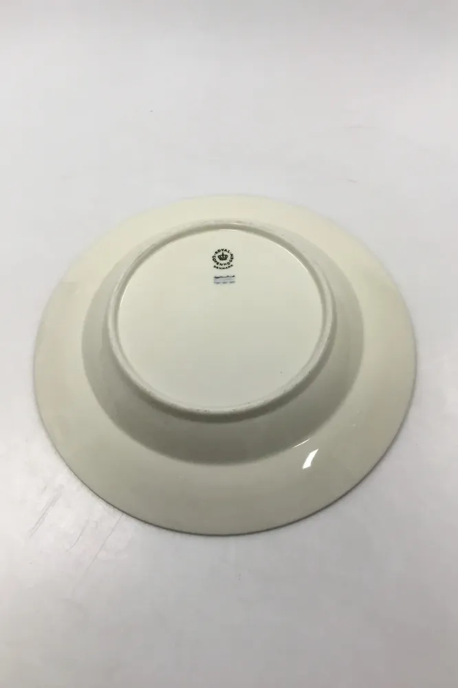 Royal Copenhagen Glat Creme stel Dybtallerken No 9590