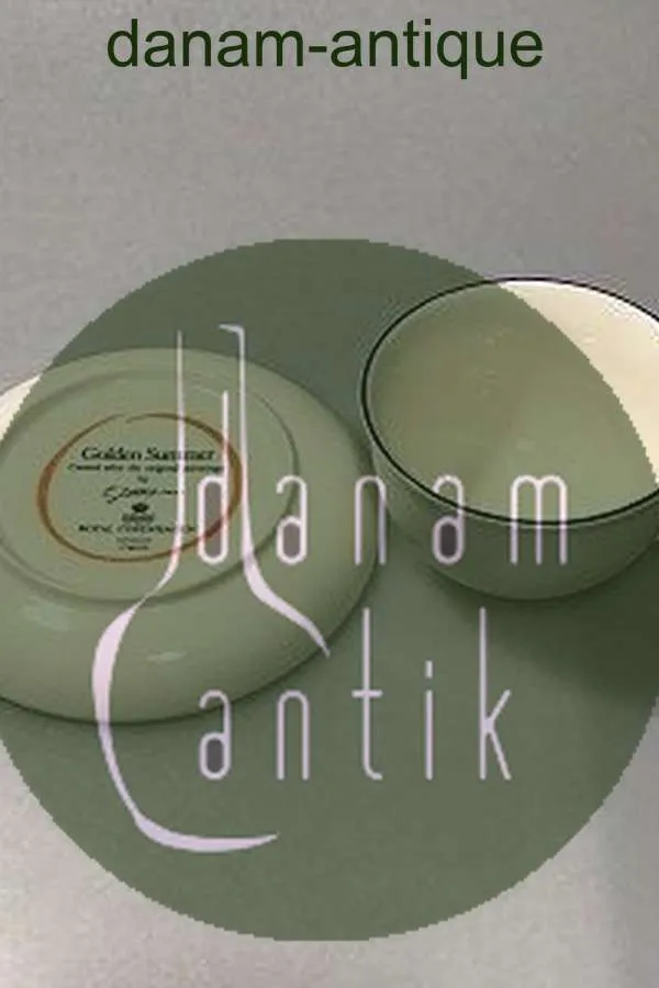Royal Copenhagen Gylden Sommer Kaffekop og Underkop No. 072+073
