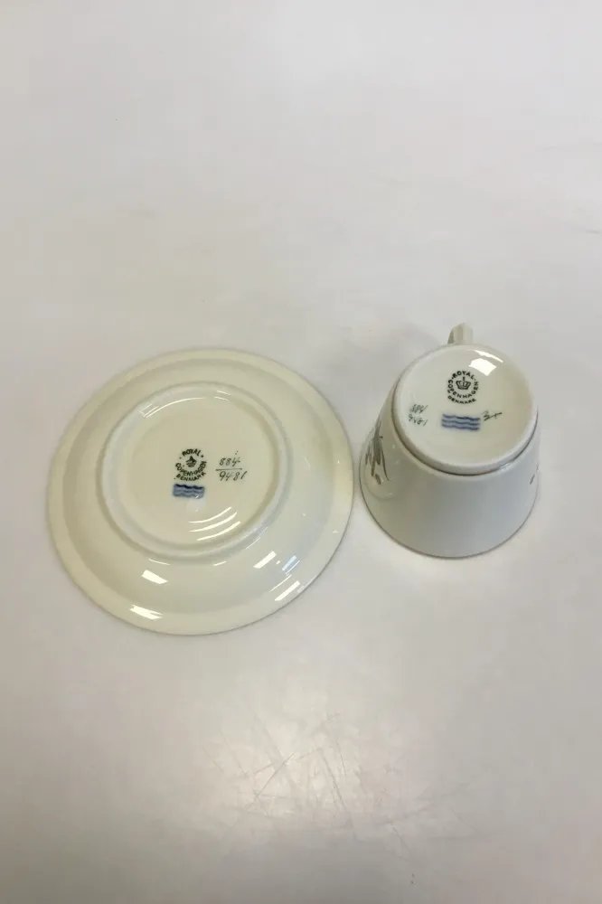Royal Copenhagen Hjertegræs Kaffekop No 884/9481