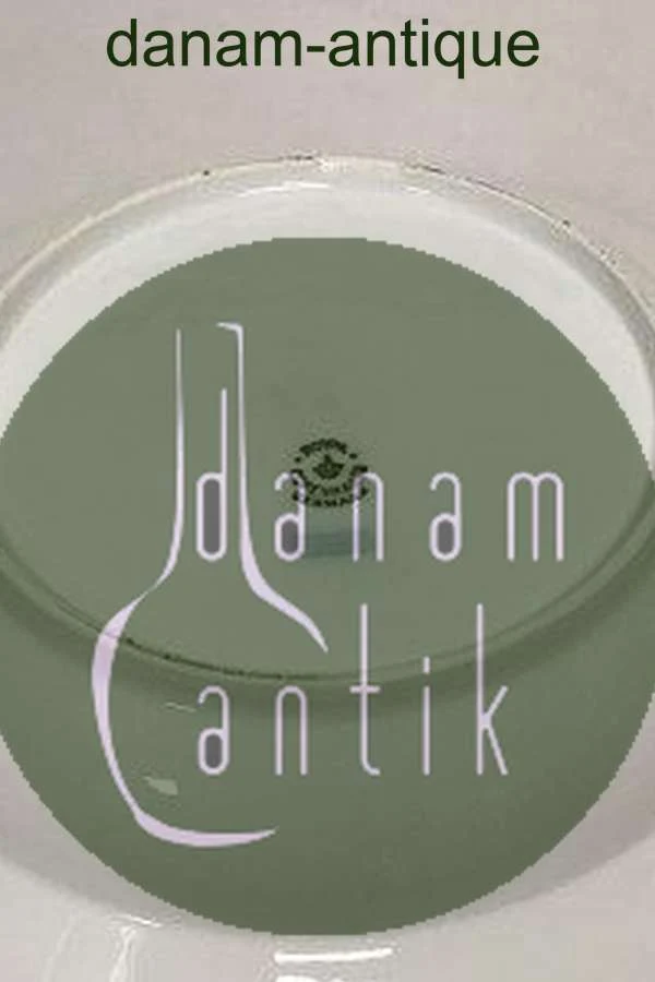Royal Copenhagen Hvid Flora Danica Perlestel Dyb Tallerken No 3546