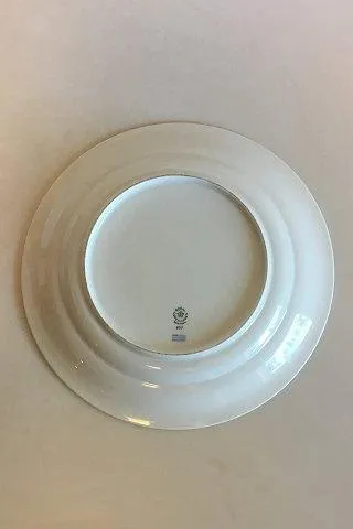 Royal Copenhagen Hvid Magnolia Spisetallerken No 627
